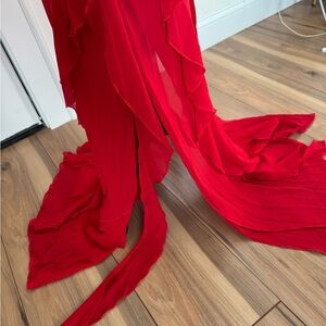 Crystal Doll Vibrant Red Dress